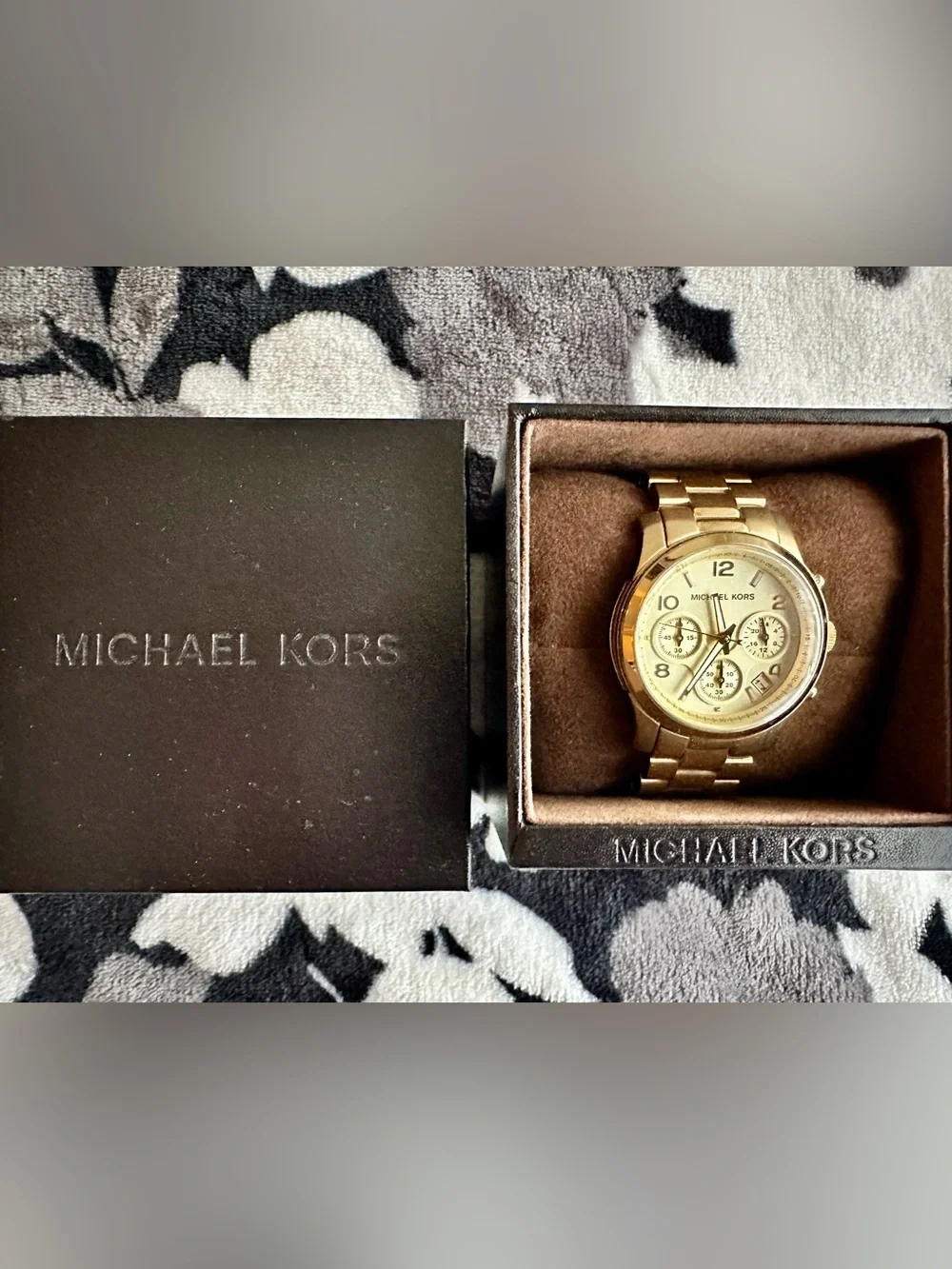 Michael Kors Gold Bracelet Chronograph Watch